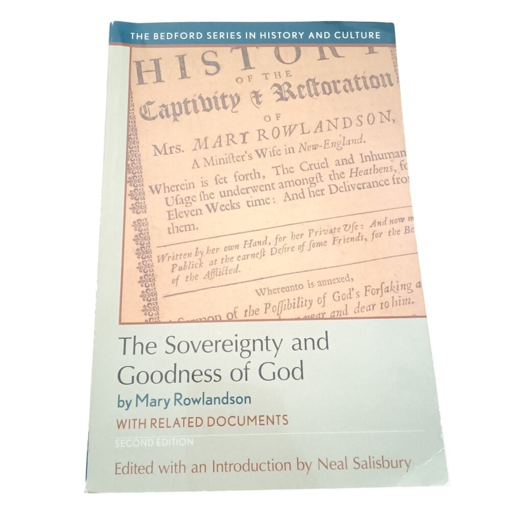 The Sovereignty and Goodness of God Book